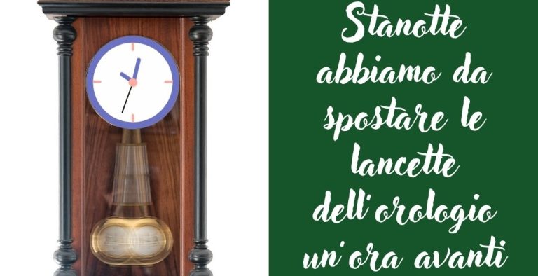 Stanotte torna l’ora legale