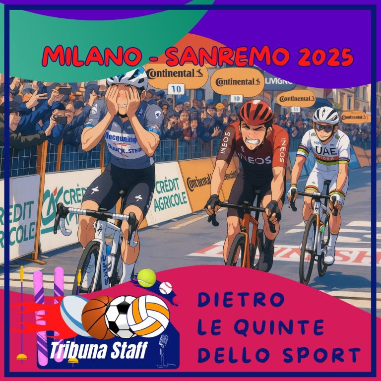 Milano Sanremo 2025; un finale trepidante di assoluto spettacolo